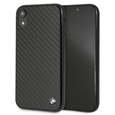 BMW Signature Carbon iPhone Xr Hülle - Schwarz