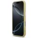 5. Guess Glitzer-Dreieck-Logo MagSafe Hülle für iPhone 17 Pro - Gold