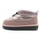 11. D.Franklin Damen Schneestiefel Winter Modische Isolierte Stiefeletten Roségold