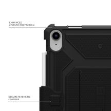 UAG Metropolis Tact Armr - Schutzhülle mit Halterung für Apple Pencil für iPad 10,9" 10. Generation / 11" (A16) (schwarz)