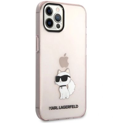 4. Karl Lagerfeld Choupette Collection Hülle für iPhone 12 / 12 Pro – Pink