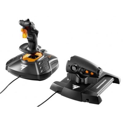 3. Thrustmaster T-16000M FCS Hotas Schwarz, Orange USB-Joystick Analog/Digital MAC, PC