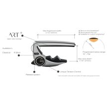 G7th Performance 3 Steel String Classical Silver - professioneller Kapodaster für Stahlsaitengitarren