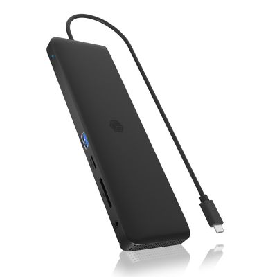 IcyBox USB Type-C Docking Station mit dreifacher Videoausgabe