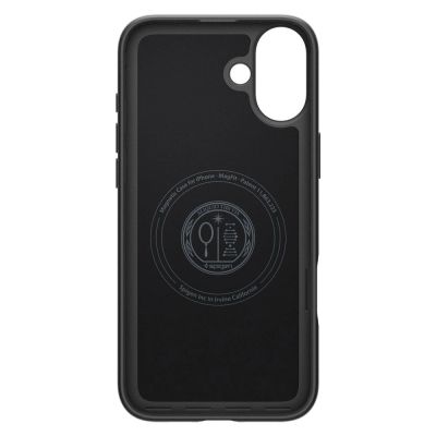 4. Spigen Thin Fit MagSafe Hülle für iPhone 16 Plus – Schwarz