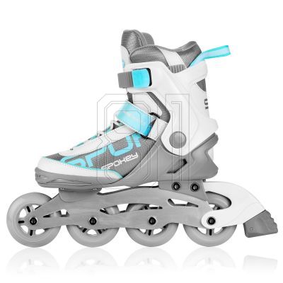 3. Spokey Prime Pro WH/TQ 38 926966 Inlineskates