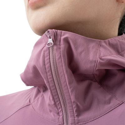5. Rockbros YPW079 TVI Damen-Radjacke mit Kapuze, Größe L – Pink