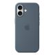 4. Apple iPhone 17 Silikonhülle mit MagSafe – Ankerblau