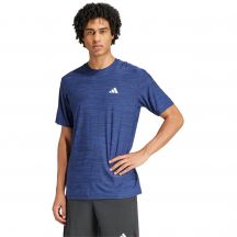 Herren adidas Train Essentials Stretch Trainings-T-Shirt blau IA3901