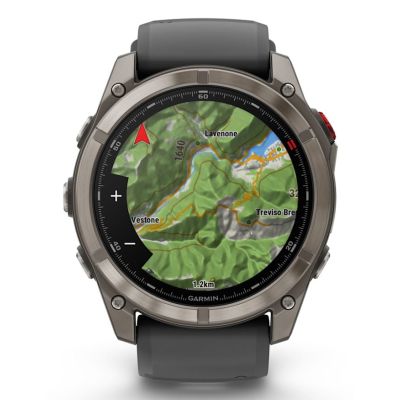6. Garmin Fenix 8 Pro AMOLED 51mm Saphir-Titan Sportuhr