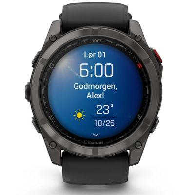 27. Garmin Fenix 8 Pro 51 mm AMOLED Schwarz 3,56 cm (1,4")