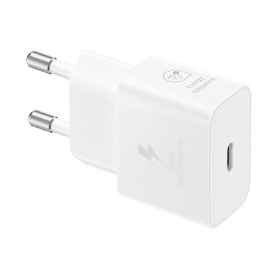 5. Samsung Netzteil 25W USB-C Schnellladekabel 1m Weiß