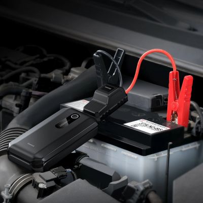 10. Baseus Powerbank Starthilfe-Booster 10000mAh 12V (1000A / 500A) + Krokodilklemmen Schwarz (CGNL020101)