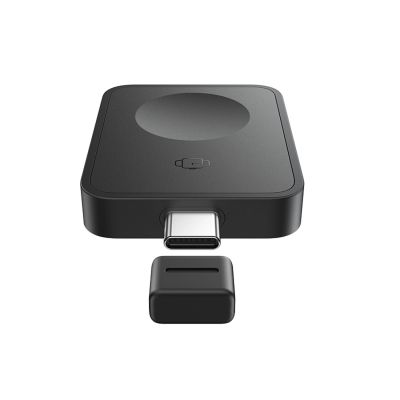 2. Baseus MagPro 2,5W magnetisches induktives Ladegerät für Apple Watch - Schwarz