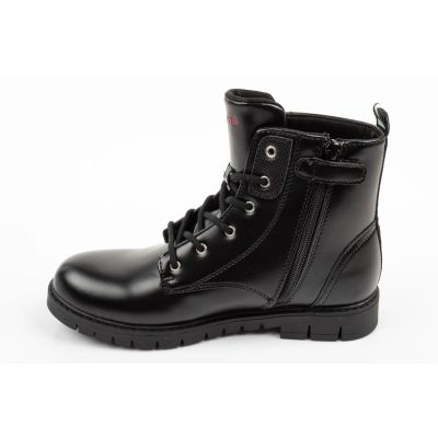 3. Levi's Mädchen-Ankle-Boots Pasadene SE, schwarz, mit Reißverschluss