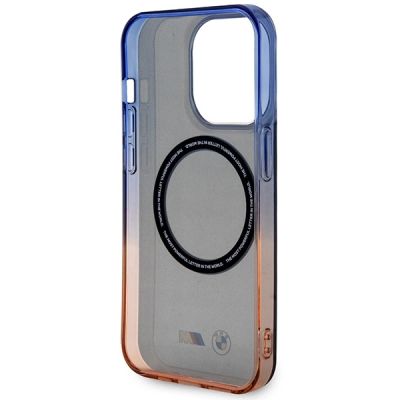 7. Hülle BMW BMHMP14LHTGE iPhone 14 Pro 6.1" grau/grau Hardcase Gradient Bumper MagSafe