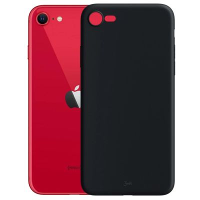 3. 3mk Matt Case Pro für Apple iPhone SE 2022 – Mattschwarz
