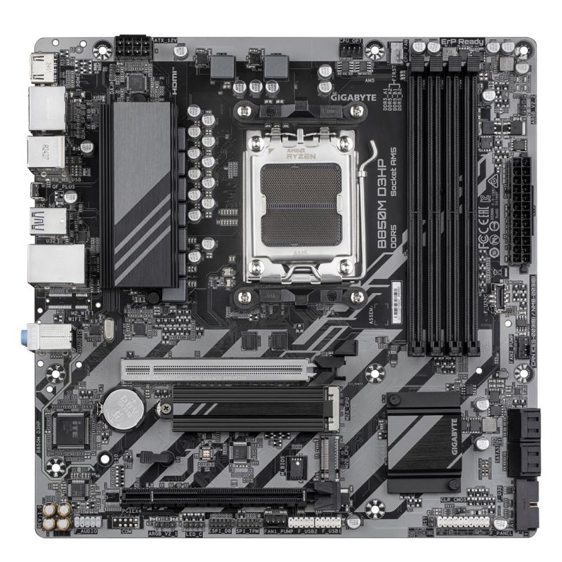 GIGABYTE B850M D3HP AMD B850 Motherboard Socket AM5 Micro ATX