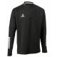 SELECT Monaco v 24 – Schwarzes Fußball-Trainings-Sweatshirt mit 1/2-Reißverschluss