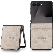 Guess 4G Classic MagSafe Case für Samsung Galaxy Z Flip 7 - Rosa