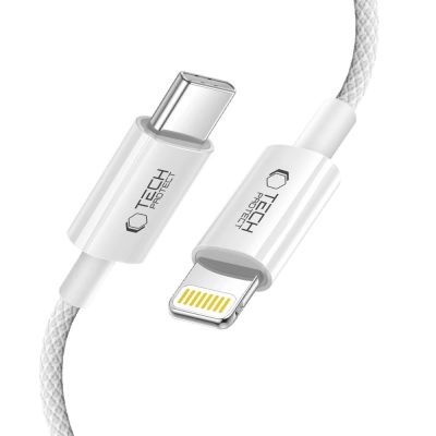 3. Tech-Protect UltraBoost USB-C / Lightning PD27W/3A Kabel 200 cm – grau