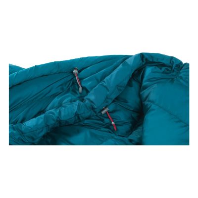 6. Robens Serac 600 Halbrechteckiger Schlafsack für Erwachsene, Nylon, Polyester, Blau