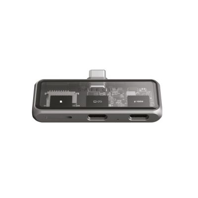8. Satechi USB-C PD Mobile XR Hub und MicroSD-Kartenleser, Space Grau