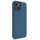 6. Nillkin Super Frosted Shield Pro Hülle für iPhone 14 Plus Rückseite blau