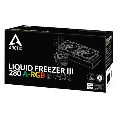 16. AiO-Wasserkühlung Arctic Liquid Freezer III ARGB 280mm CPU-Kühler S_MULTI