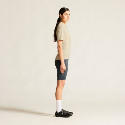 6. Damen-T-Shirt mit kurzen Ärmeln und Jersey-Aufdruck für den Alltag