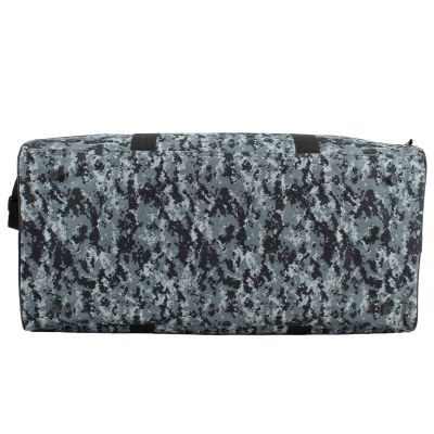 6. FITNESS-/REISETASCHE A3032 SCHWARZES TARNMUSTER SEMI LINE