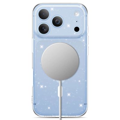3. Tech-Protect FlexAir MagSafe iPhone 17 Pro / 18 Pro Hülle – Transparenter Glitzer