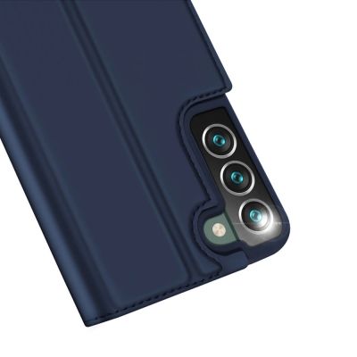 3. Dux Ducis Skin Pro booktype case schutzhülle aufklappbare hülle für Samsung Galaxy S22+ (S22 Plus) blau