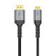 4. Tech-Protect UltraBoost Mini-HDMI-auf-HDMI-2.1-8K-60Hz-Kabel, 200 cm – Schwarz
