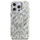 3. Karl Lagerfeld IML Karl Script Pattern MagSafe Case für iPhone 16 Pro - Weiß