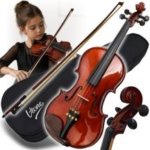 V-TONE VIO 4/4 Akustische Violine für Anfänger, Braun