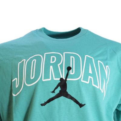 7. Air Jordan Brooklyn Arch Logo T-Shirt für Herren, Farbe: Washed Teal - IB7347-392
