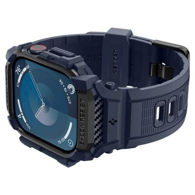 7. Spigen Rugged Armor "Pro" Apple Watch Armband 46mm - Blau