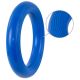 6. Gummiring, Durchmesser 17 cm - Blauer Tullo