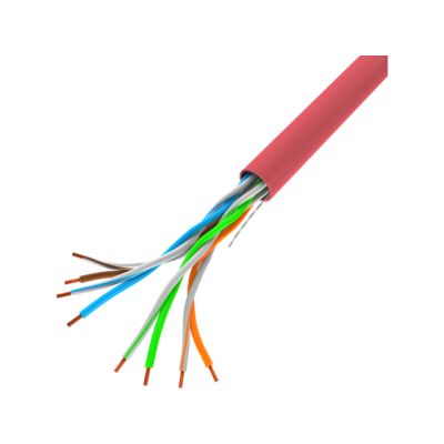 LANBERG UTP LAN-KABEL 100 MB/S 305 M CCA-DRAHT ROT