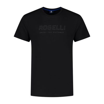 Rogelli Herren-T-Shirt LOGO schwarz L