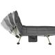 5. Deluxe-Urlaubs-Klapp-Campingbett 190 x 64 x 30 cm