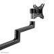 13. Neomounts DS60-425BL2 Monitorhalterung/Ständer 68,6 cm (27") Schreibtisch Schwarz