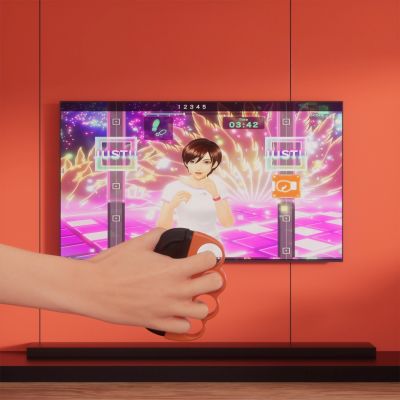 52. Nintendo Switch 23-in-1 Familien-Zubehörpaket 2 – Orange-Blaues Set