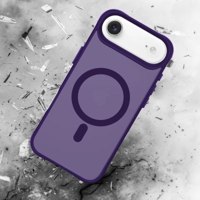 25. 3mk Smoke MagCase für iPhone Air – Lila