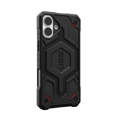 7. UAG Monarch Pro - Schutzhülle für iPhone 16 Plus, kompatibel mit MagSafe (Kevlar, schwarz)