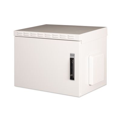 Digitus 19" 7HE Wand-Netzwerkschrank 600x450 mm, Volltür, grau, ungeteilt, montiert, IP55, 100 kg