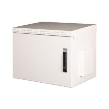 Digitus 19" 7HE Wand-Netzwerkschrank 600x450 mm, Volltür, grau, ungeteilt, montiert, IP55, 100 kg