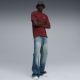 10. Puma Ess Elevated Relaxed Wash Tee Burgunderrot 688048 96