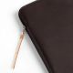 8. Tech-Protect Fleece-Laptoptasche 13-14" - Braun